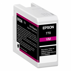 product Epson 770 UltraChrome PRO10 Vivid Magenta Ink Cartridge for P700 - 25ml