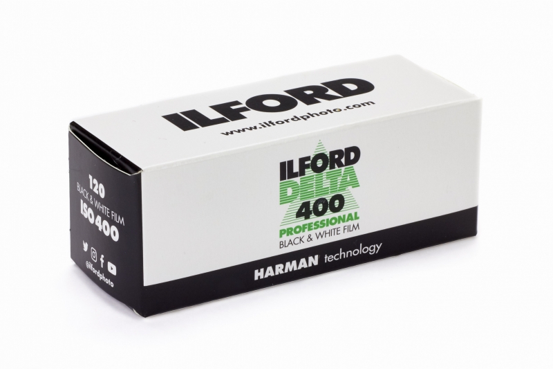Ilford Delta Pro 400 ISO 120 size