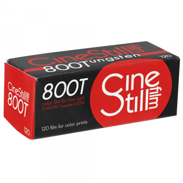 CineStill 800T ISO 800 Tungsten Color Film 120 size