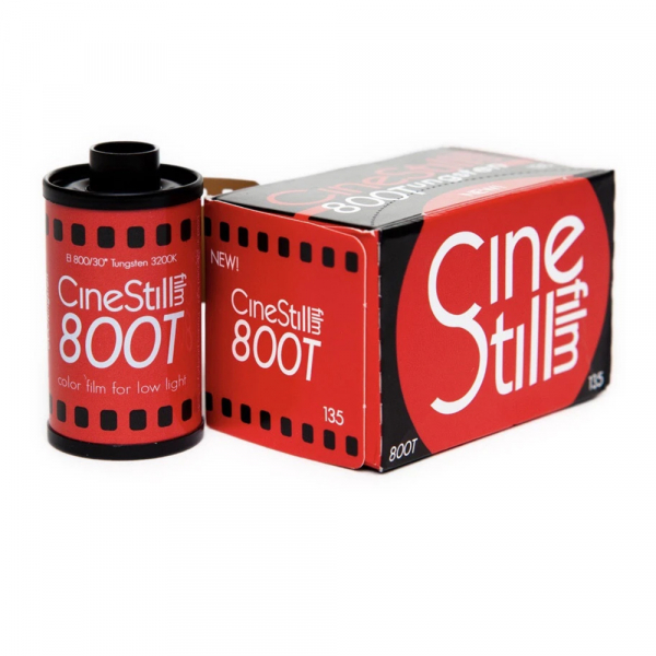 CineStill 800T ISO 800 Tungsten Color Film 35mm x 36 exp. 