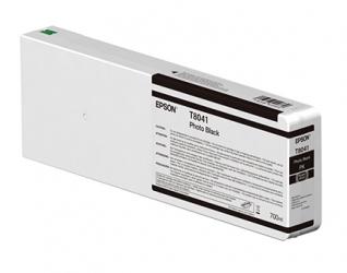 product Epson UltraChrome HD Photo Black Ink Cartridge (T804100) For P Series Printers - 700ml