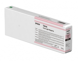 product Epson UltraChrome HD Vivid Light Magenta Ink Cartridge (T804600) for P Series Printers - 700ml 
