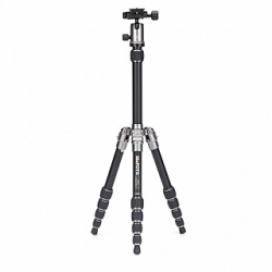 MeFoto Metallic Travel Tripod - Titanium