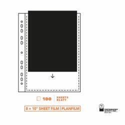 MACO Glassine Negative Sleeve Pages for 8x10 - 100 pack 