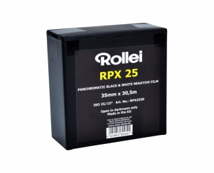 product Rollei RPX 25 ISO 35mm x 100 ft. Roll
