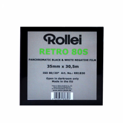 product Rollei Retro 80S 80 ISO 35mm x 100 ft. Roll