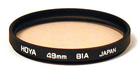 product Hoya Filter 81A 49mm