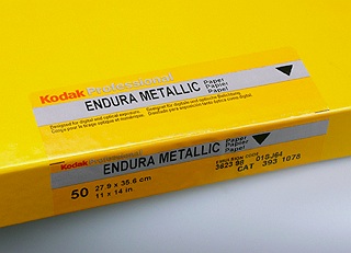 Kodak PRO Endura Metallic RA-4 Color Paper 11x14/50 sheets Glossy F