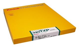 Kodak Tri-X Pro 320 iso 8x10/10 sheets TXP