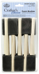 Crafter's Choice Foam Brush 1" - 20 Pack