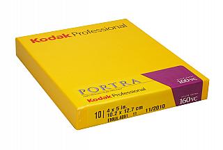Kodak Portra 160VC 160 iso 4x5/10 sheets