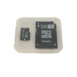 product Paper Shoot Camera 32GB Micro SD Card with SD Adapter - CLOSEOUT