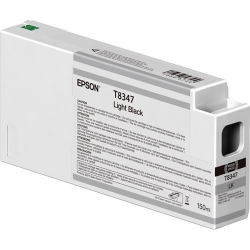 product Epson UltraChrome HD Light Black Ink Cartridge (T834700) for P Series Printers - 150ml