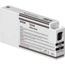 product Epson UltraChrome HD Matte Black Ink Cartridge (T834800) for P Series Printers - 150ml