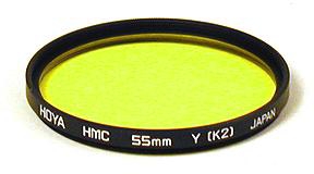 product Hoya Filter HMC Yellow K2 55mm