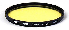 product Hoya Filter HMC Yellow K2 72mm