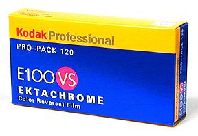 Kodak Ektachrome E100VS 100 iso 120 size 5-pack