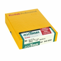 product Kodak TMAX 400 ISO 4x5/50 Sheets TMY 