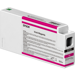 product Replacement Epson UltraChrome HD Vivid Magenta Ink Cartridge for the Epson P9000, P8000, P7000 and P6000 Printers 350ml