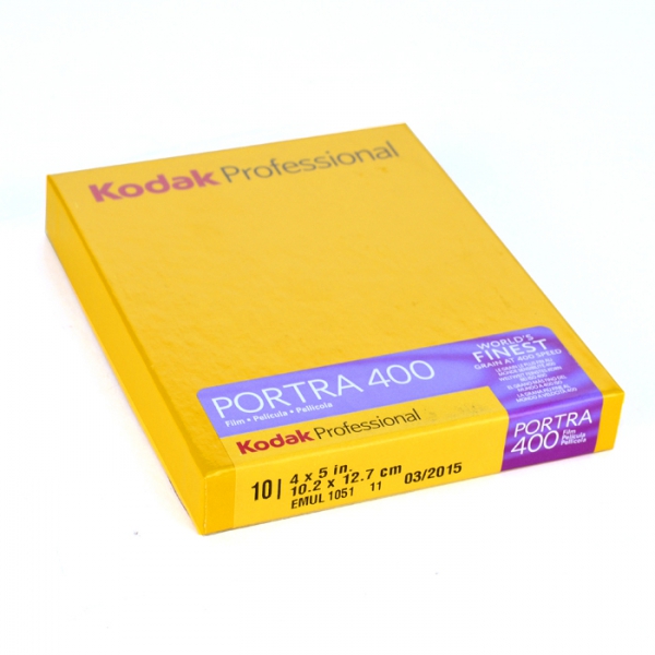 Kodak Portra 400 ISO 4x5/10 Sheets