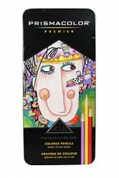 Faber Castell Polychromos Color Pencil Set - 24 Pencils in Metal Tin