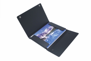 Itoya ProFolio Evolution 8.5x11 Black Photo Album Book with 48 Pages -  Photo Album Art Portfolio Folder for Artwork - Picture Book Portfolio  Binder 