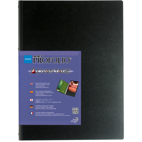 Itoya | Profolio Magnet Closure Portfolio Case (18 x 24 in. Black)