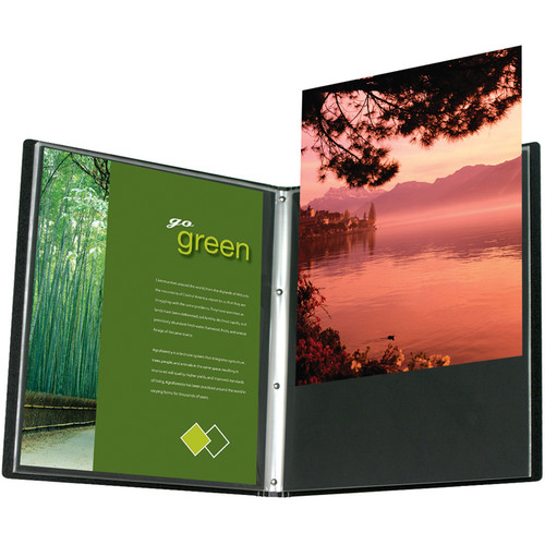 Itoya Art Profolio Advantage Presentation/Display Book - 9x12/24 pages