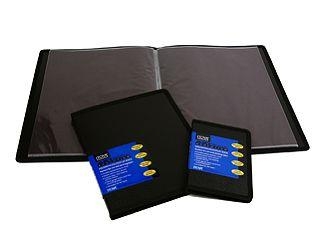 Itoya 8.5x11 Presentation Portfolio with Clear Cover, 6 Sleeves