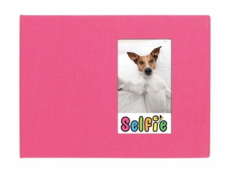 Skutr Selfie Photo Album for Instax Mini Photos - Small (Pink)