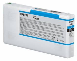 product Epson UltraChrome HD Cyan Ink Cartridge (T913200 ) for SureColor® P5000 - 200ml