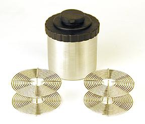product Arista Stainless Steel 16 oz. Film Developing Tank (PVC top) with Two Arista 35mm Reels