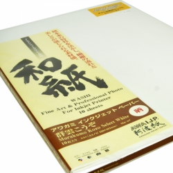 product Awagami Murakumo Kozo Select White Inkjet Paper - 42gsm A3+/10 Sheets
