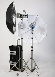 JTL DL-600 Mobilight Strobe Kit with 2 Versalight D-301, 300 Watt Monolights