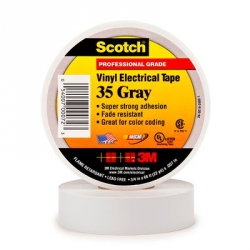 product 3M Scotch® Vinyl Electrical Tape 35 - 3/4 in. x 66 ft. - Gray