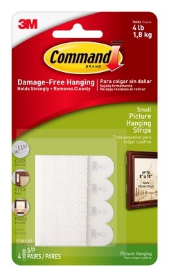 3M Command™ Small Picture Hanging Strips- 8 pack 