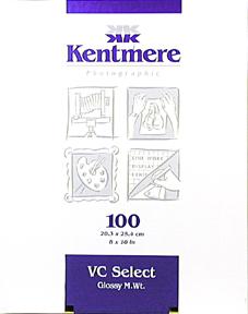 product Kentmere Select VC RC Glossy 8x10/100 Sheets