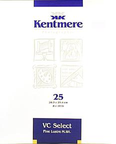 product Kentmere Select VC RC Lustre 8x10/25 Sheets