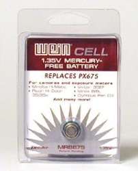 product Wein Cell MRB-675 1.35V Zinc/Air Mercury Replacement Battery - Replacement for PX675