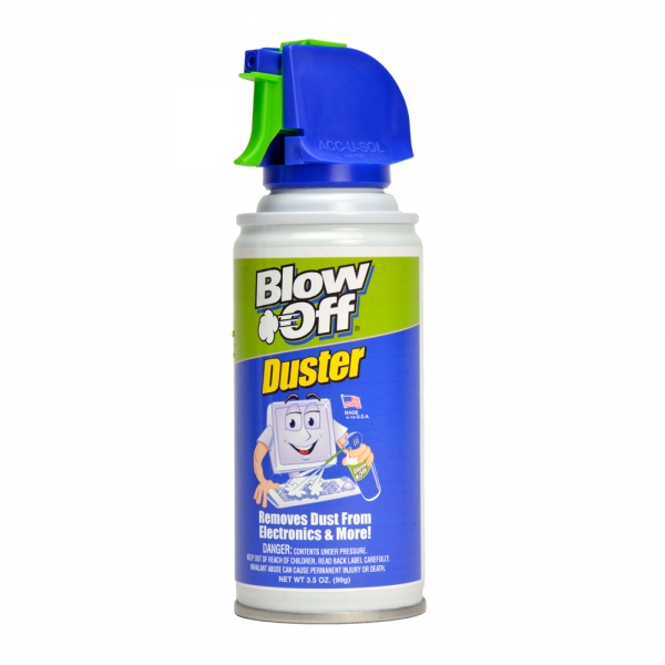 Blow Off Air Duster 3.5 oz. Can with Nozzle