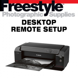 Freestyle Remote Setup for Desktop Printer