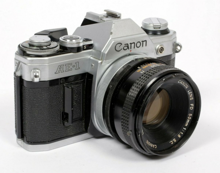 Canon AE-1 35mm Film Camera with 50mm Lens