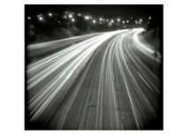 Long exposure of highway 101