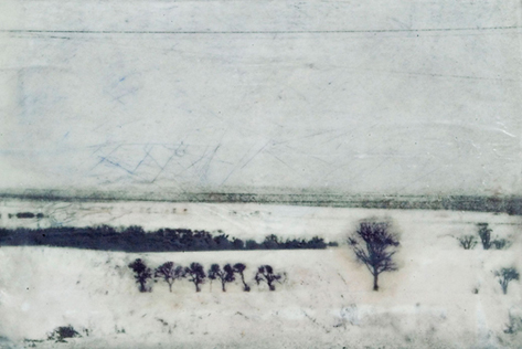 Powerlines and Countryside, © 2009 Jill Skupin Burkholder