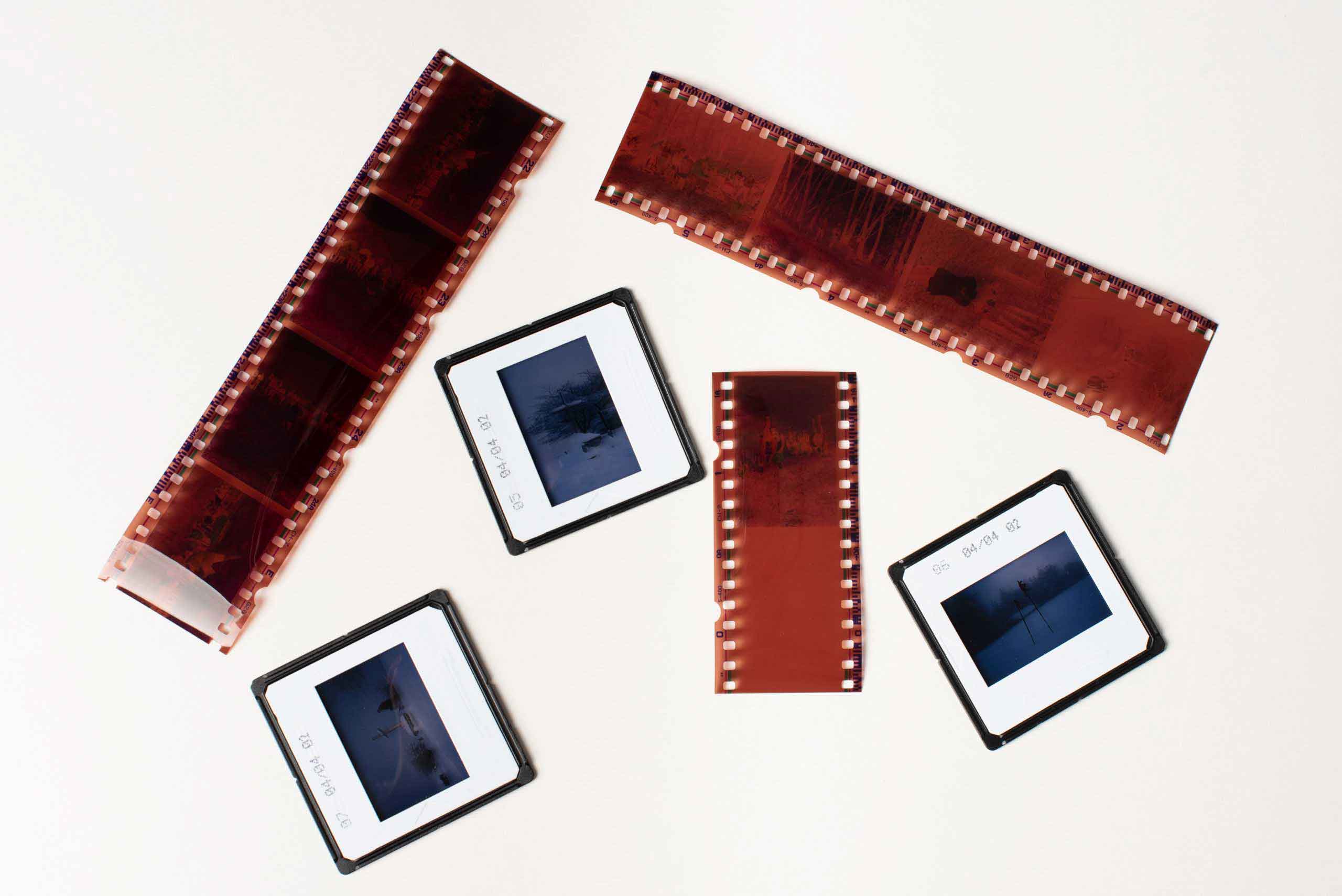 Mounted Slides and Negatives